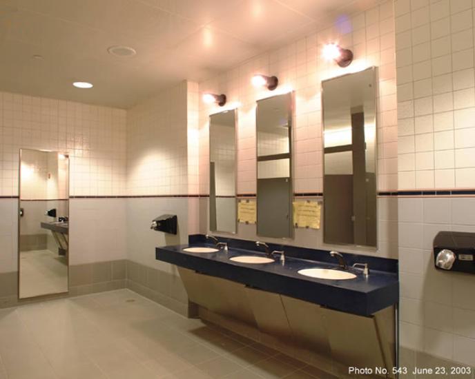 Udvar-Hazy Center restrooms are ready