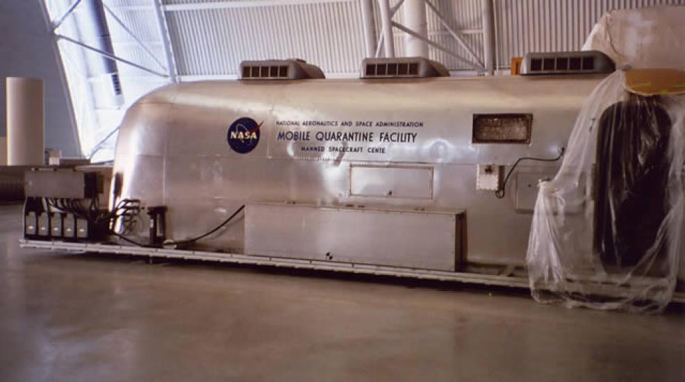 Mobile Quarantine Unit at the Udvar-Hazy Center