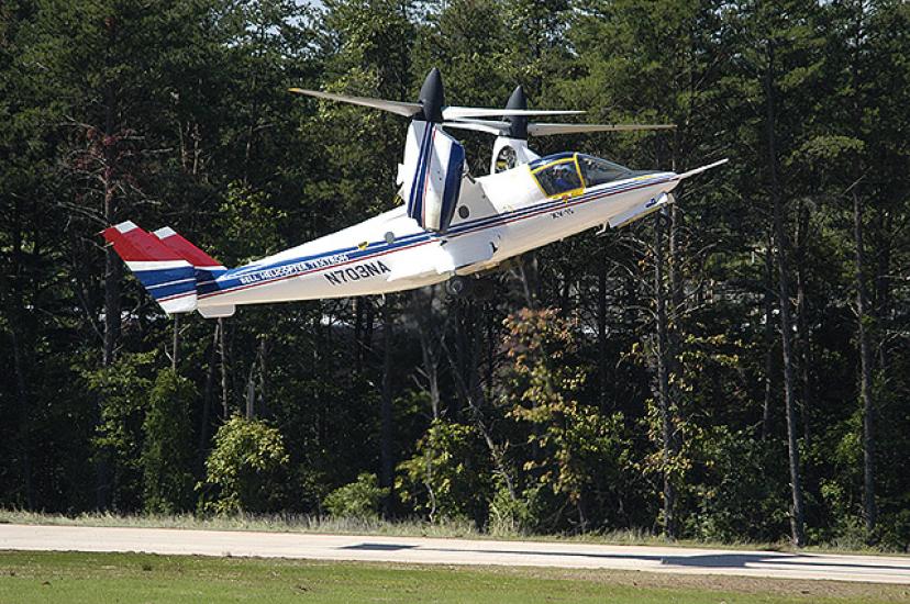 XV-15 tilt rotor arrives at the Udvar-Hazy Center