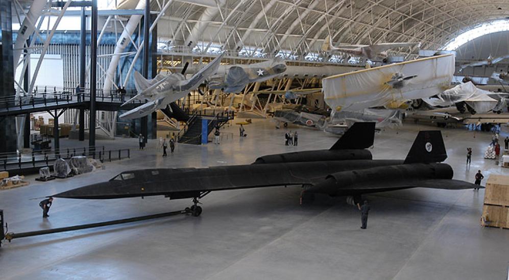 SR-71 Moves Into Udvar-Hazy Center