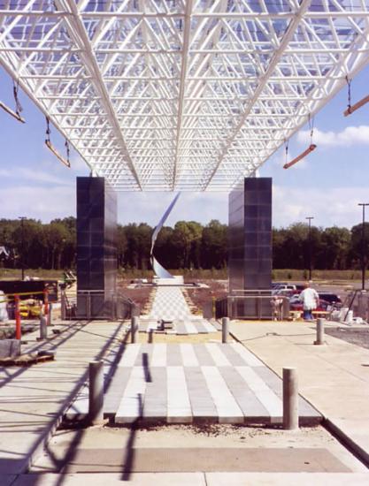 Ascent Sculpture at the Udvar-Hazy Center