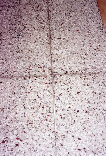 Udvar-Hazy Center terrazzo floor