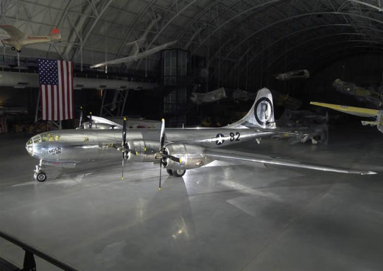 B-29 in the Udvar-Hazy Center Aviation Hangar