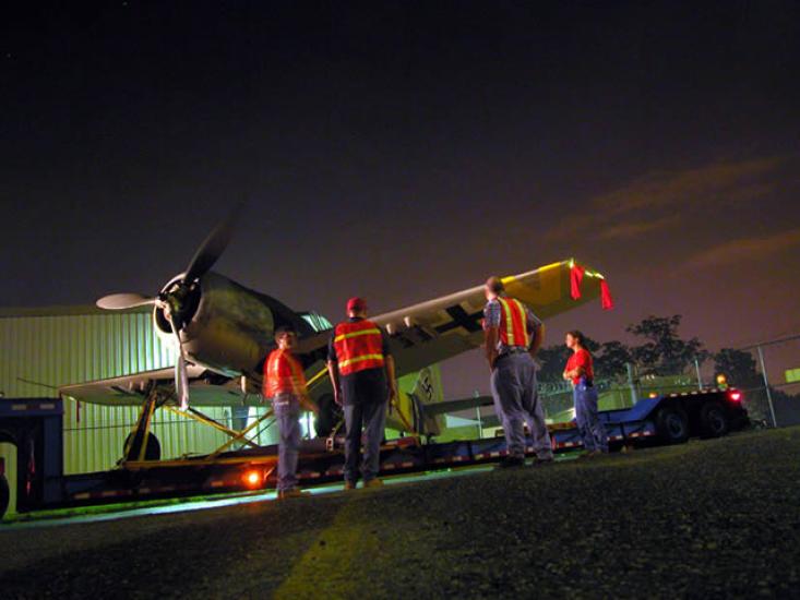 Focke-Wulf Fw 190F makes a night move