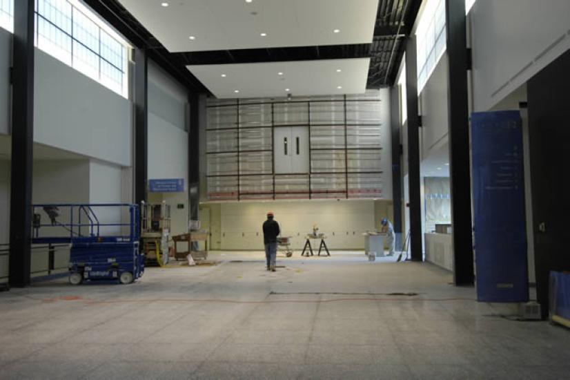 Udvar-Hazy Center IMAX Theater Entrance Hallway