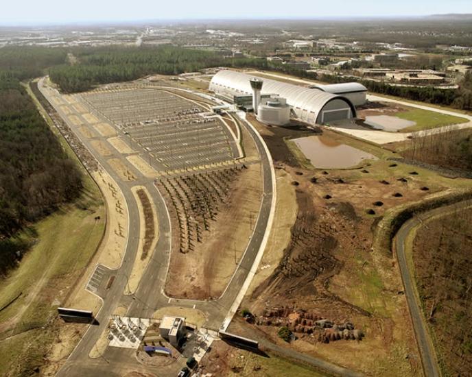 Udvar-Hazy Center Aerial Photo, Dec 03