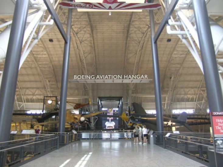 Boeing Aviation Hangar Rendering