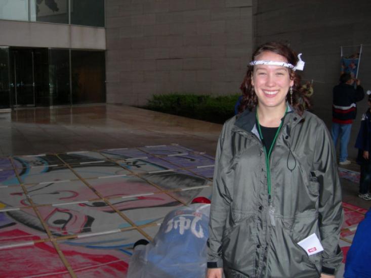 Michelle Krok and Japanese Kite