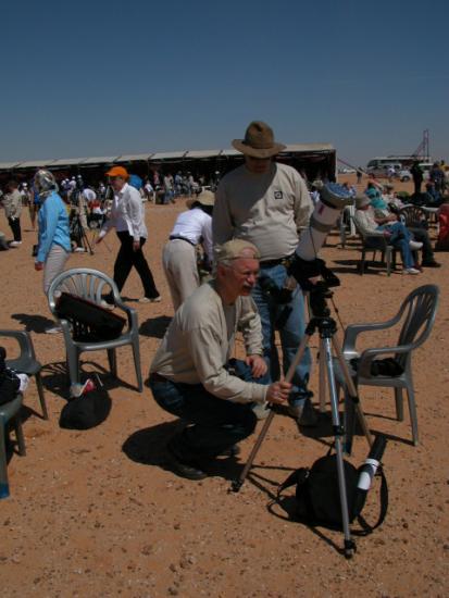 Mike Neufeld in Libyan Desert 