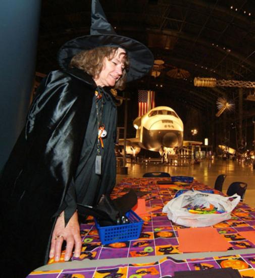 A Bewitching Curator at the Udvar-Hazy Center's Air & Scare