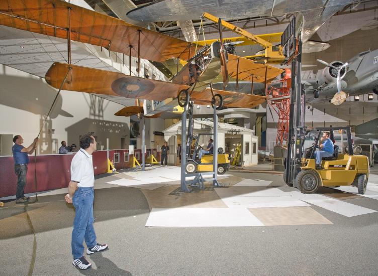 Curtiss JN-4D "Jenny" Installed in America by Air