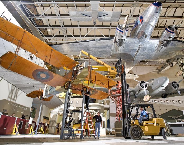 Curtiss JN-4D "Jenny" Installed in America by Air