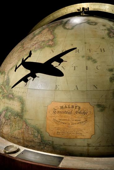 America by Air, Globe Shadow