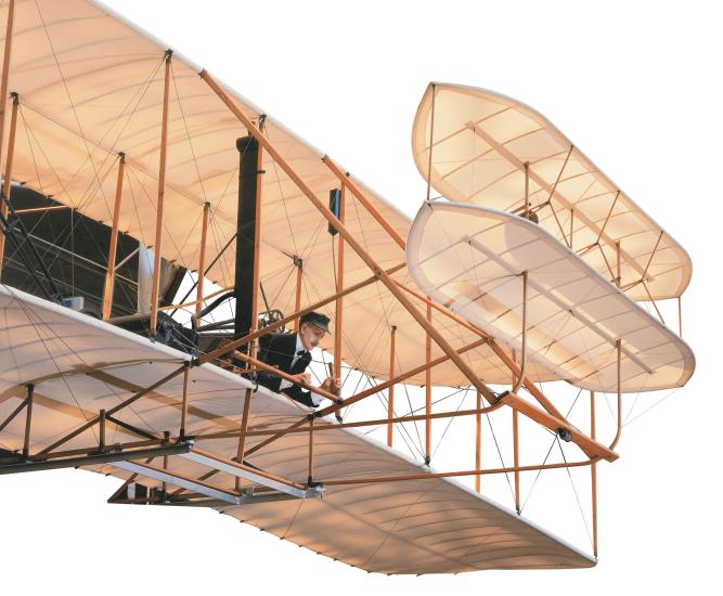 Wright Flyer in Milestones of Flight