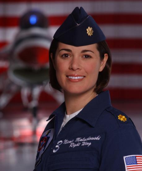 Thunderbird Pilot Maj. Nicole Malachowski