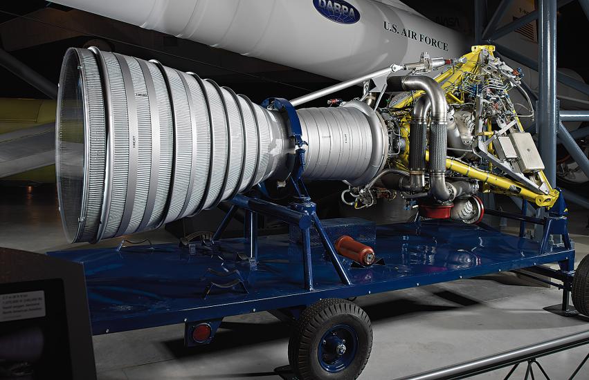 Jupiter S-3 Rocket Engine at the Udvar-Hazy Center