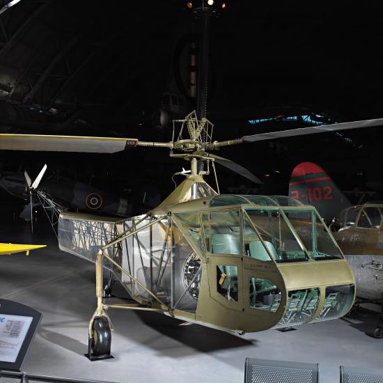 Vought-Sikorsky XR-4C at the Udvar-Hazy Center