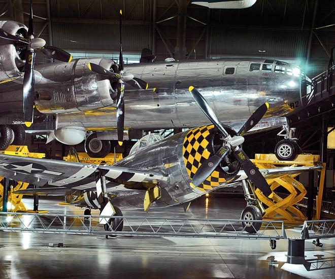 Boeing Aviation Hangar at the Udvar-Hazy Center