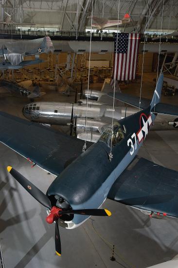 Grumman F6F-3 Hellcat at the Udvar-Hazy Center