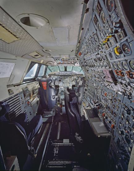 Concorde, Fox Alpha, Air France Cockpit at the Udvar-Hazy Center