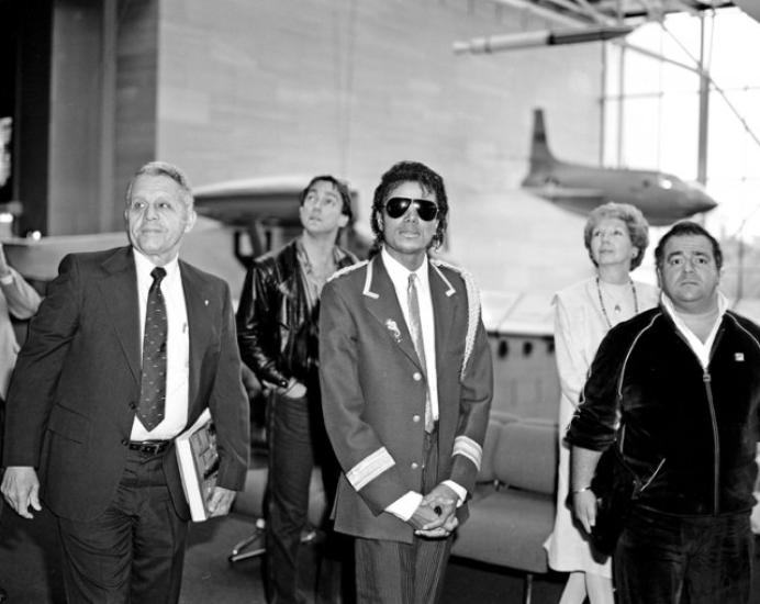 Don Lopez and Michael Jackson