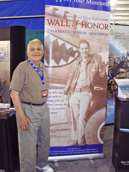 Don Lopez at EAA Air Venture Oshkosh, 2007