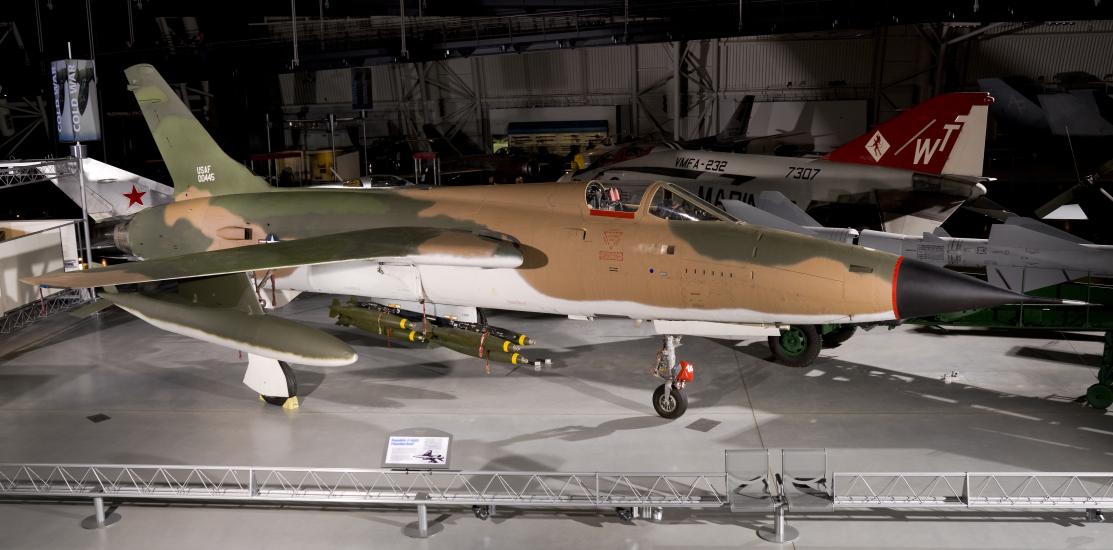 Republic F-105D Thunderchief at the Udvar-Hazy Center