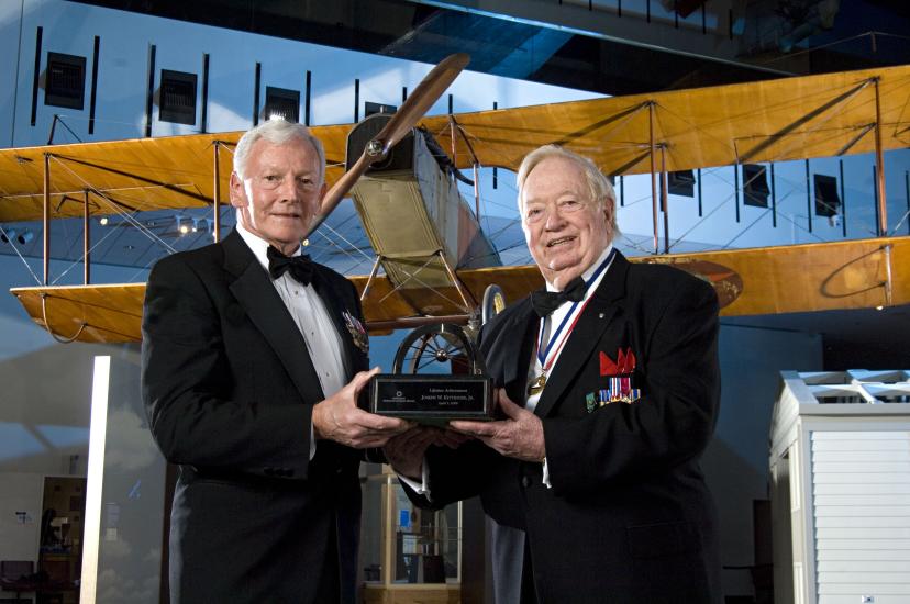 Gen. John R. Dailey and Col. Joseph W. Kittinger, Jr.