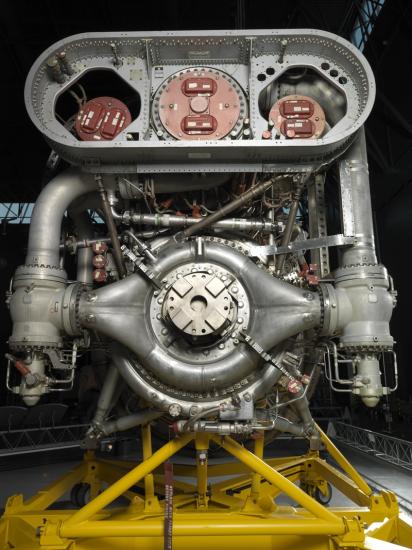 F-1 Rocket Engine at the Steven F. Udvar-Hazy Center