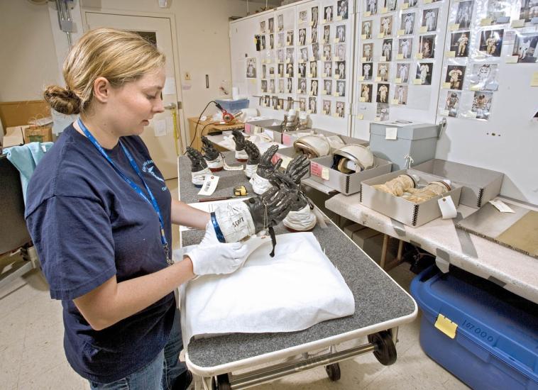 Collections Processing Unit at the Garber Facility