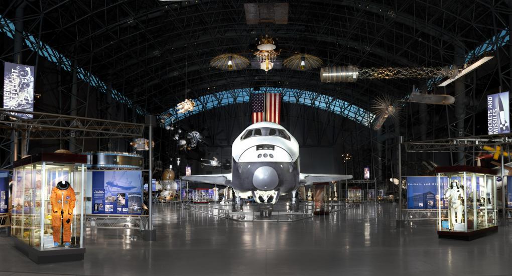 James S. McDonnell Space Hangar at the Steven F. Udvar-Hazy Center