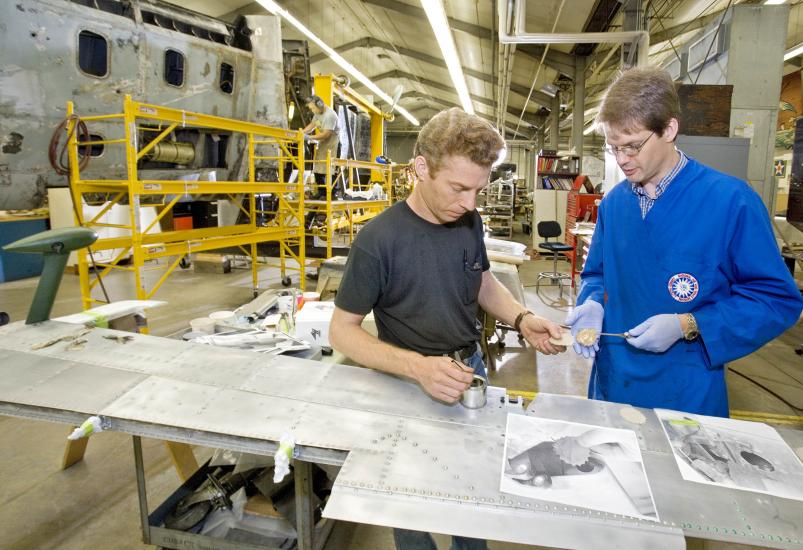 Conservation at the National Air and Space Museum Garber Facility