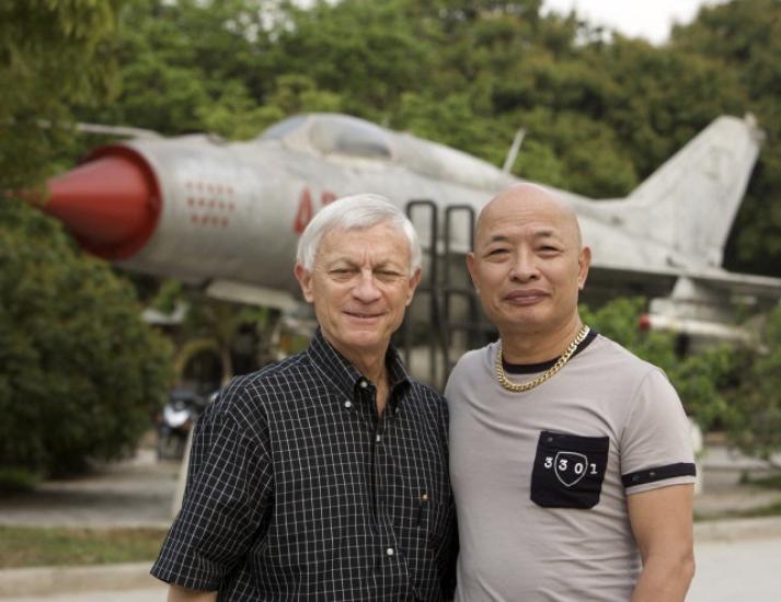 Brig. Gen. Dan Cherry USAF (ret.) and Nguyen Hong My