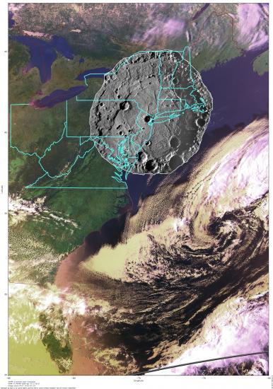 U.S. East Coast – Rembrandt Basin Overlay