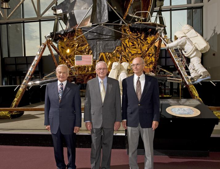 Apollo 11 Crew at National Air and Space Museum's John H. Glenn Lecture