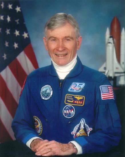 Astronaut John Young