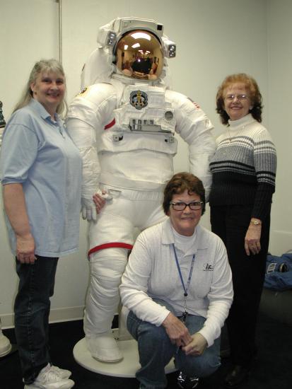 Spacesuit and ILC Seamstresses