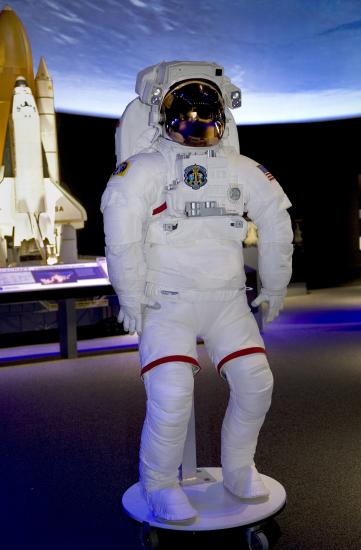 Mock Space Shuttle Suit