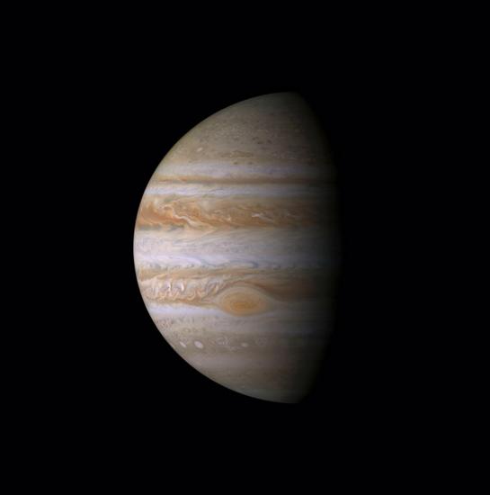 Jupiter, the Largest Planet