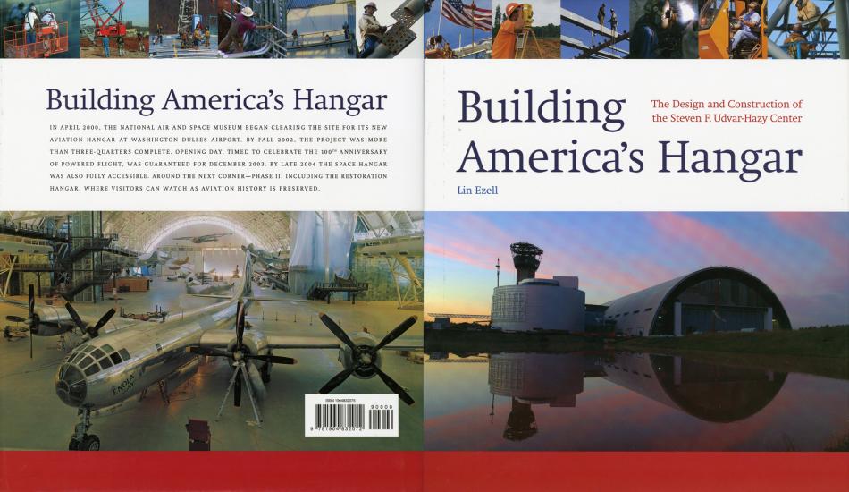 Front and Back Covers of Building America's Hangar