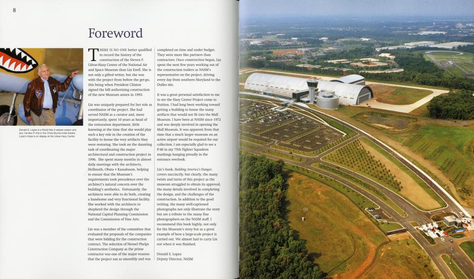 Foreword of Building America's Hangar