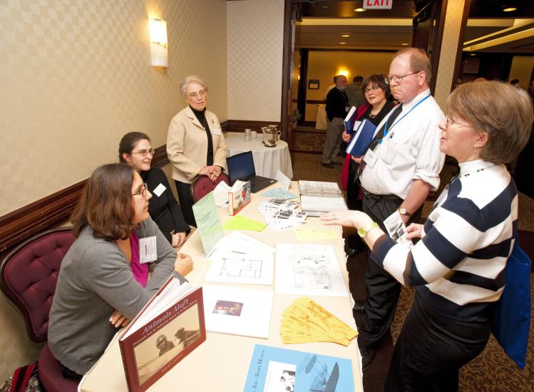 Archives Table, 2010 Mutual Concerns of Air and Space Museums Conference