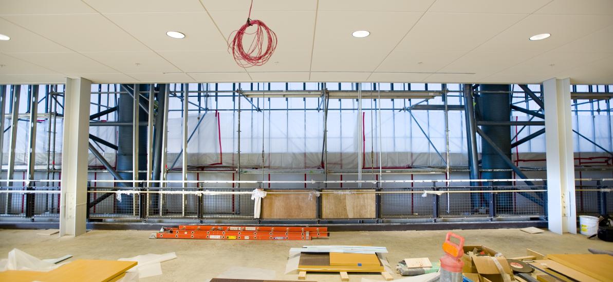 Construction of the New Wing of the Steven F. Udvar-Hazy Center