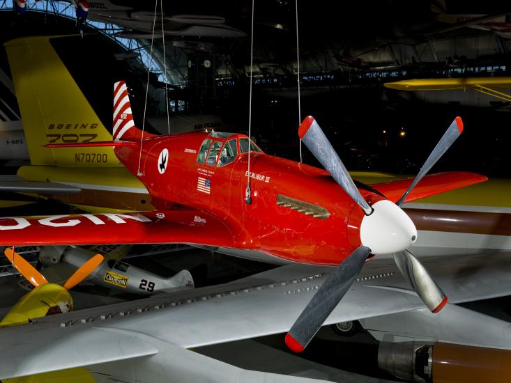 North American P-51C, "Excalibur III" at the Udvar-Hazy Center