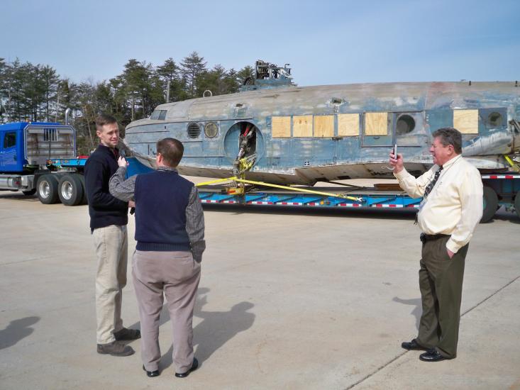 Doug Erickson Interviewed During Sikorsky JRS-1 Move to Udvar-Hazy Center