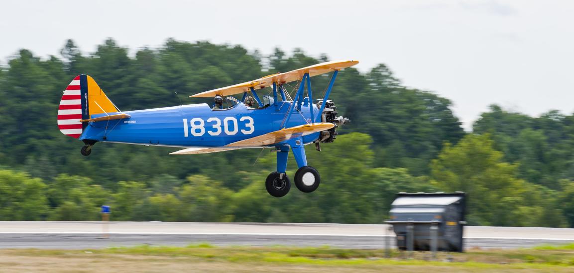 <i>Spirit of Tuskegee</i> Arrives at Dulles Airport