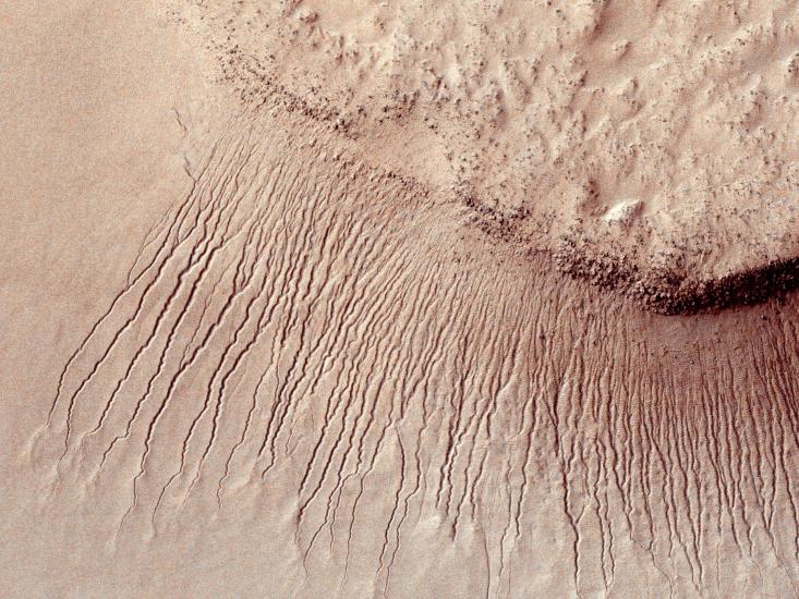 True Gullies on Mars