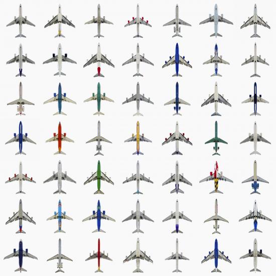 <i>49 Jets</i> on display in <i>AirCraft: The Jet As Art</i>