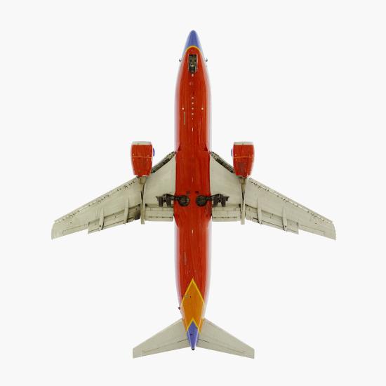 <i>Southwest Airlines Boeing 737</i> on display in <i>The Jet As Art</i>