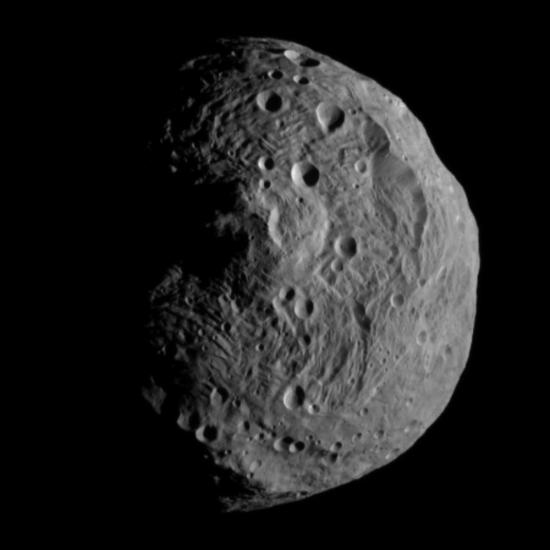 Asteroid Vesta taken from the Dawn Spacecraft